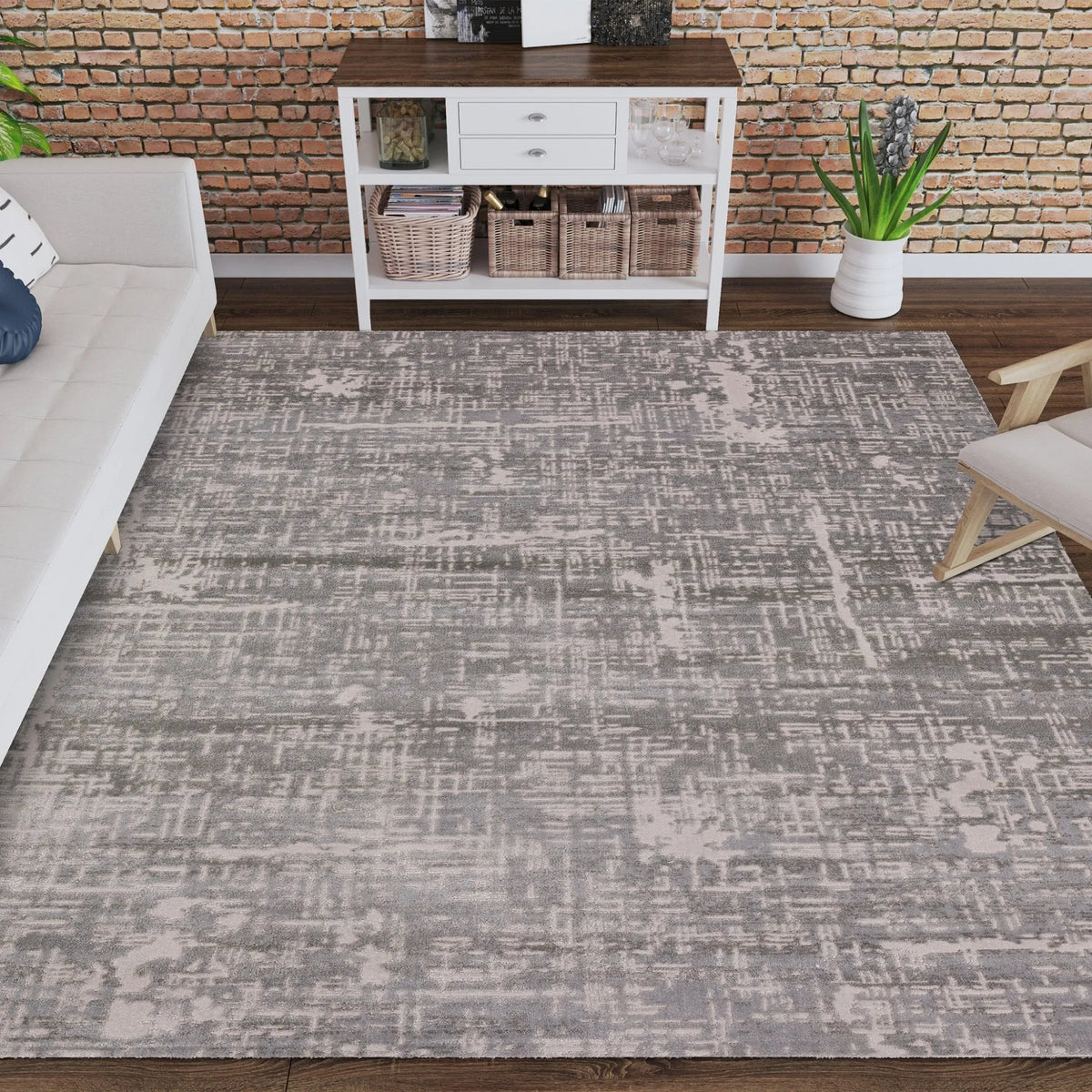 Cascina CC5 Graphite Rug - Rug & Home