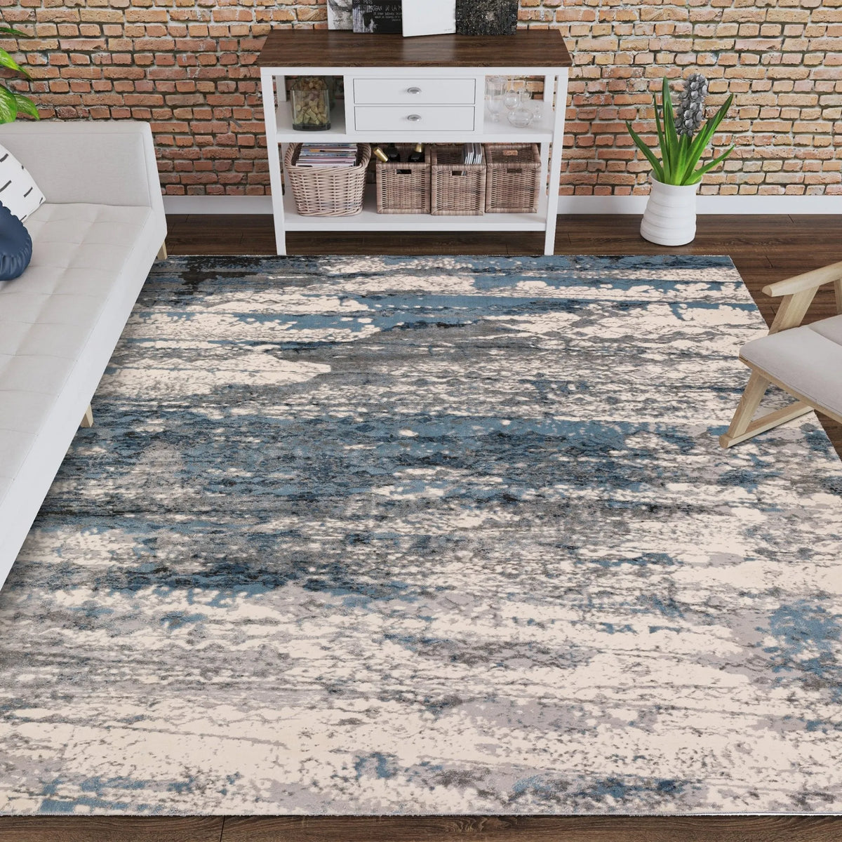 Cascina CC6 Indigo Rug - Rug & Home