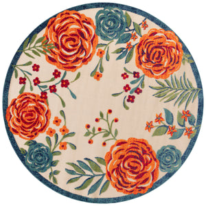 Aloha ALH32 Ivory Multicolor Rug