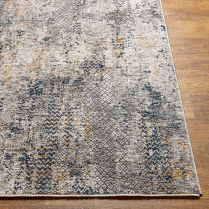 Cardiff CDF-2301 Beige / Blue Rug