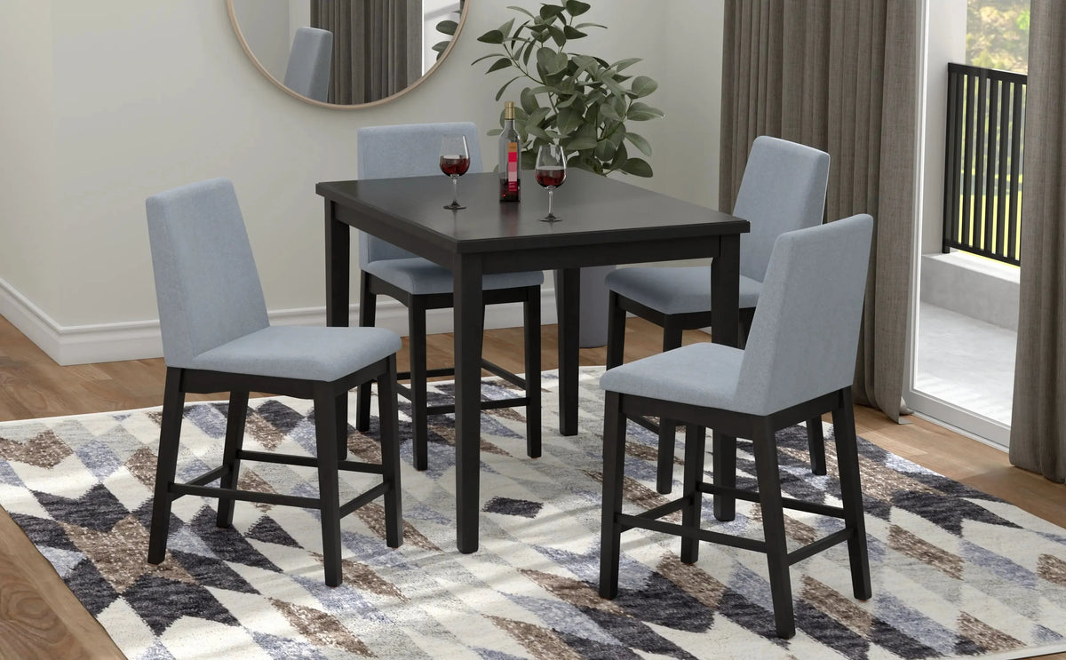 Madison Gathering Stool Modern Gray
