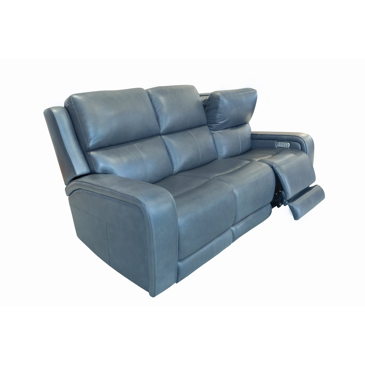 Power Reclining Sofa with Power Headrests, Lumbar, Heat & Massage