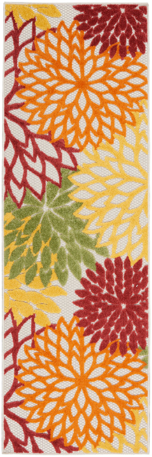Aloha ALH05 Red Multicolor Rug