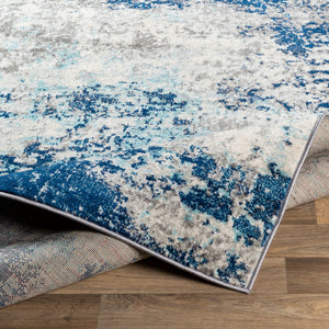 Chester CHE-2342 Aqua / Charcoal Rug