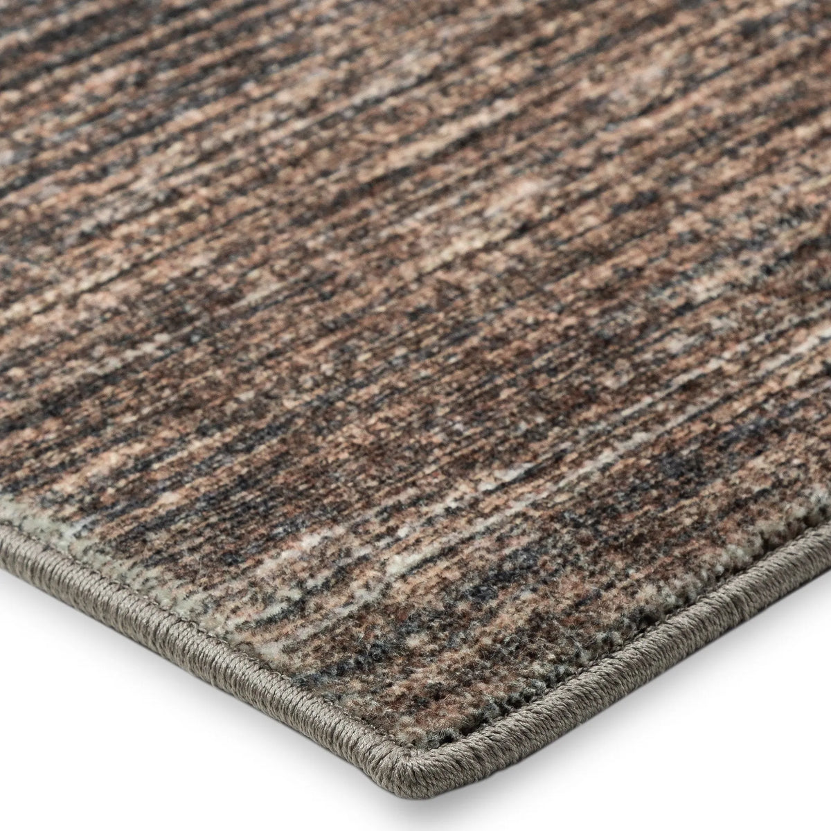 Ciara CR1 Chocolate Rug - Rug & Home