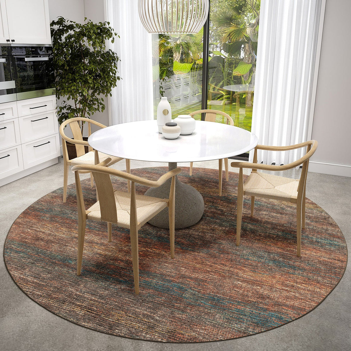 Ciara CR1 Paprika Rug - Rug & Home