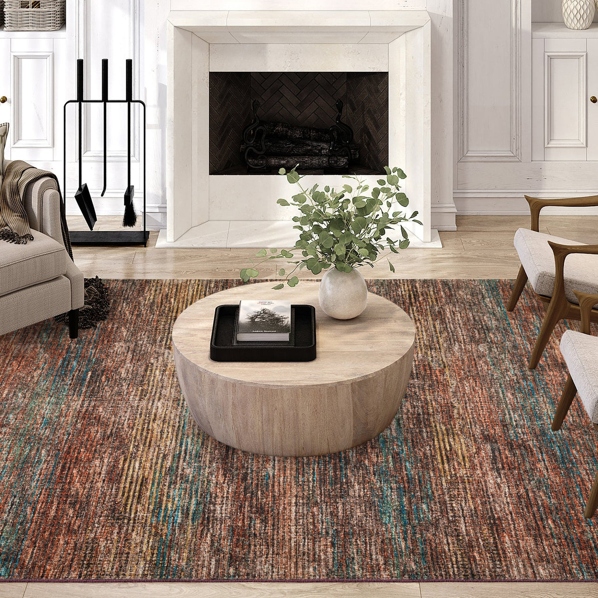 Ciara CR1 Paprika Rug - Rug & Home