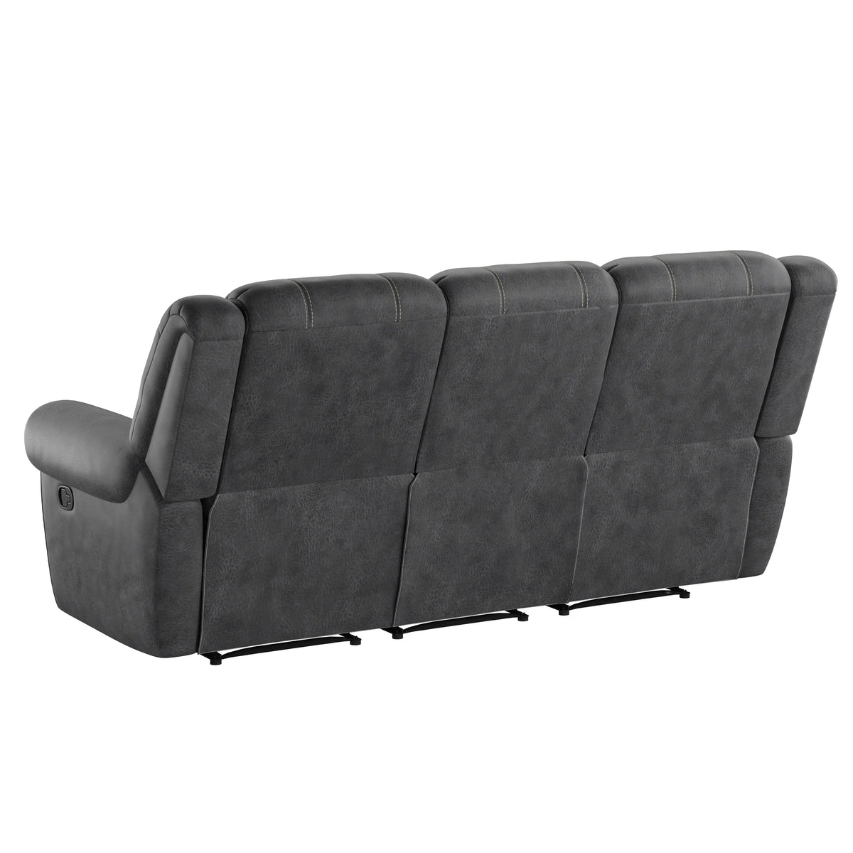 Baldwin Reclining Sofa Slate Gray