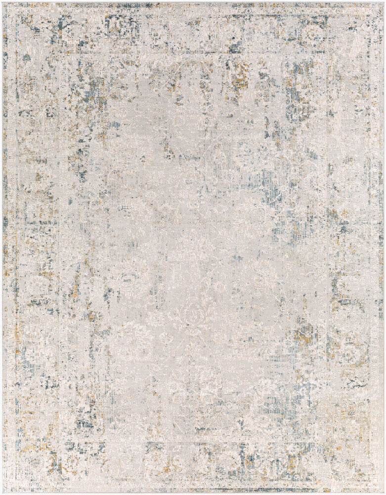 Carmel Color Rug Carmel CRL-2306 Brown / Dark Blue Rug- Rectangle 5' x 7'3