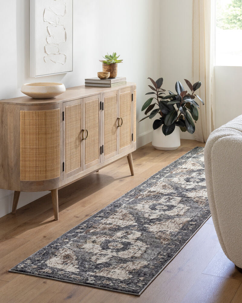 Chelsea CSA-2304 Camel / Charcoal Rug