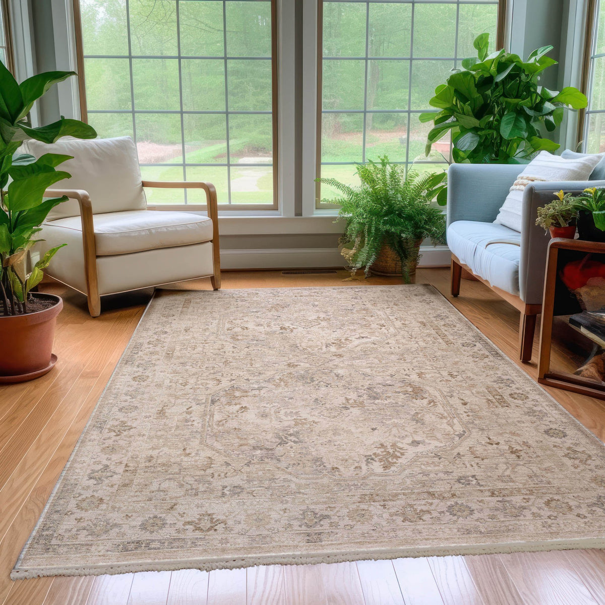 Cyprus CY4 Ivory Rug - Rug & Home