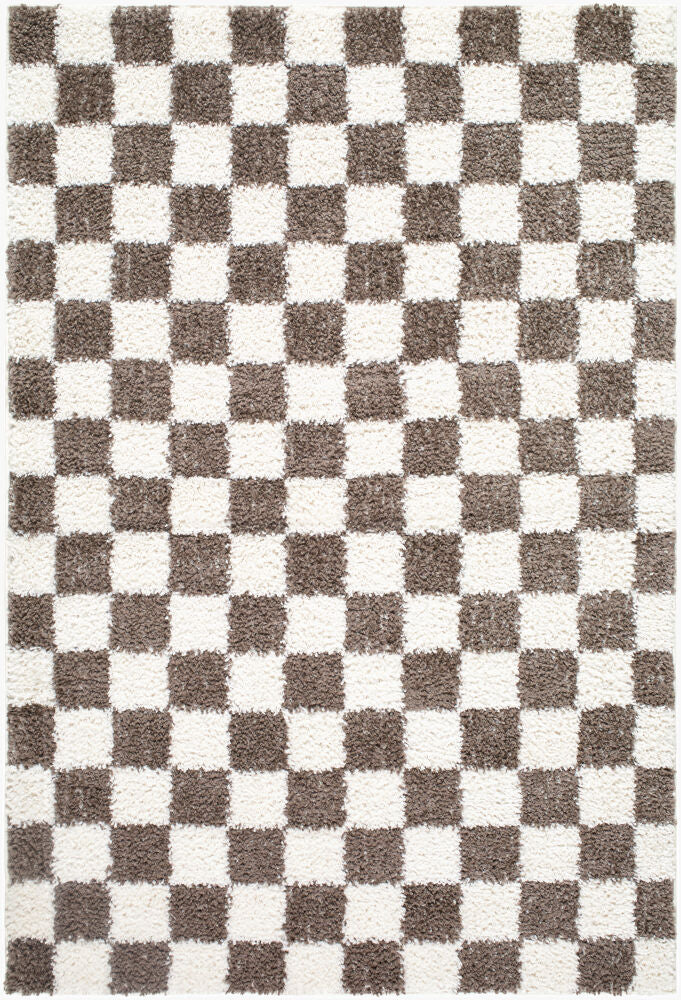 Czechia CZE-2301 Charcoal / Ivory Rug