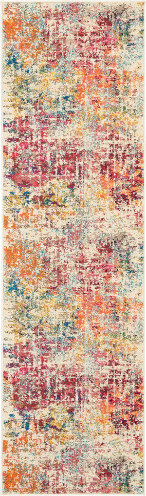 Celestial CES13 Pink Multicolor Rug
