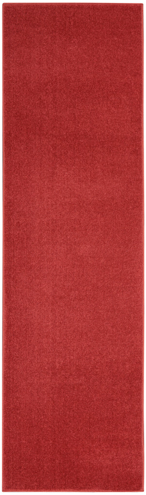 Nourison Essentials NRE01 Brick Red Rug