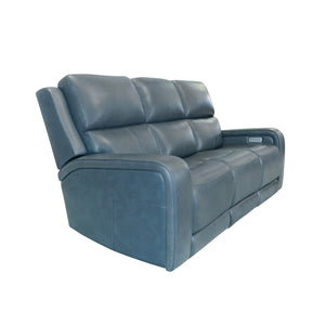 Power Reclining Sofa with Power Headrests, Lumbar, Heat & Massage