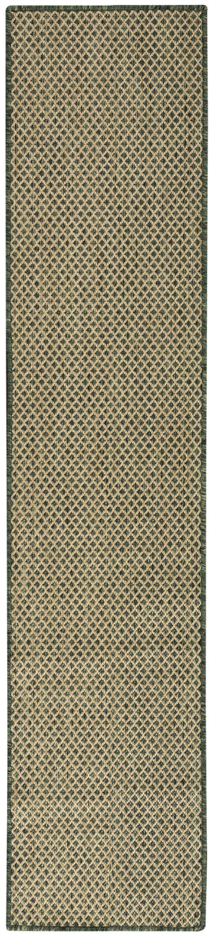 Courtyard COU01 Green Rug
