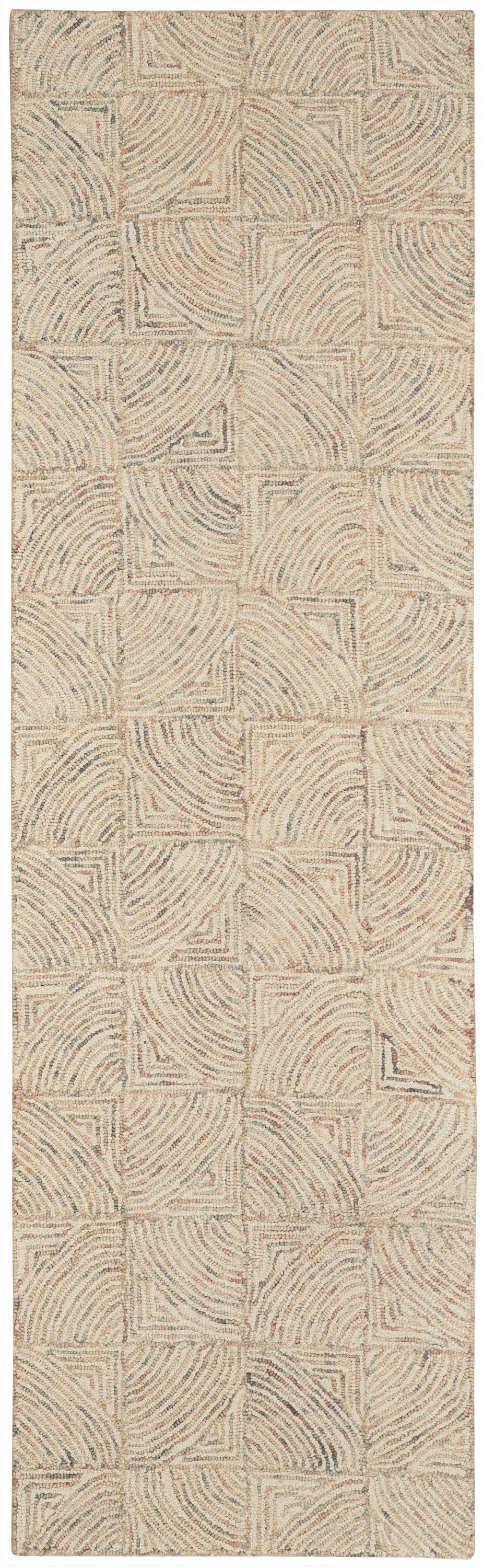 Interlock ITL05 Ivory Multicolor Rug