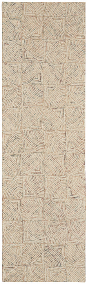 Interlock ITL05 Ivory Multicolor Rug