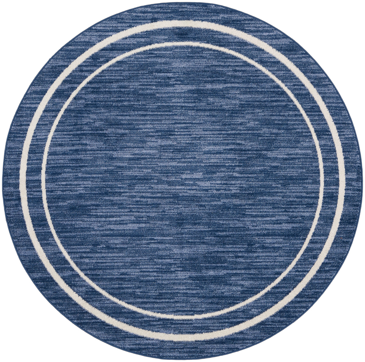 Nourison Essentials NRE02 Navy Ivory Rug