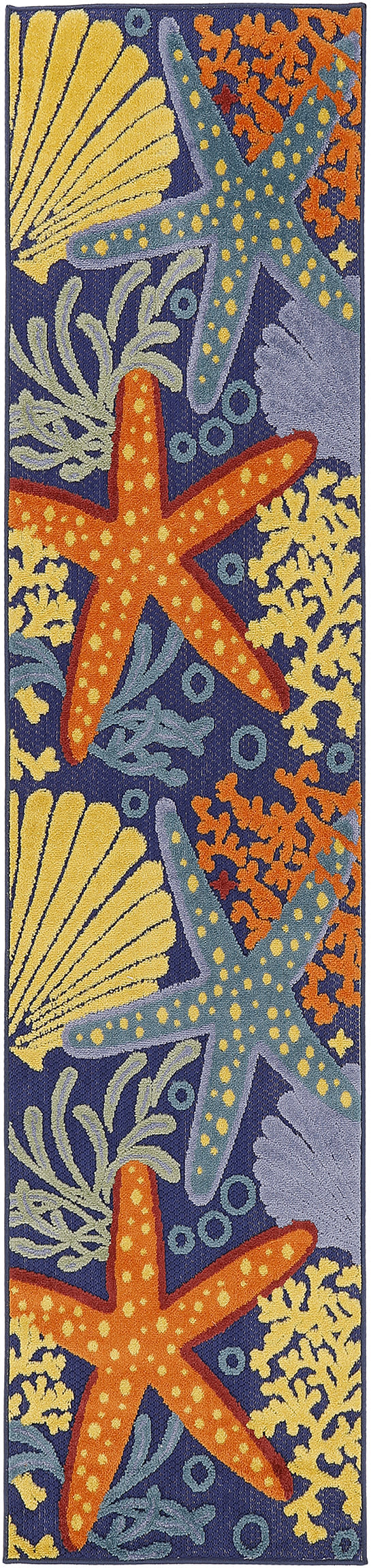 Aloha ALH24 Navy Multicolor Rug