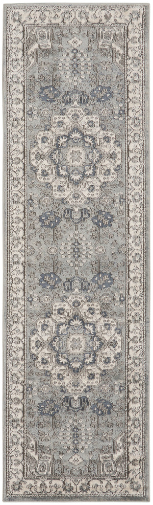 Quarry QUA07 Grey Ivory Rug