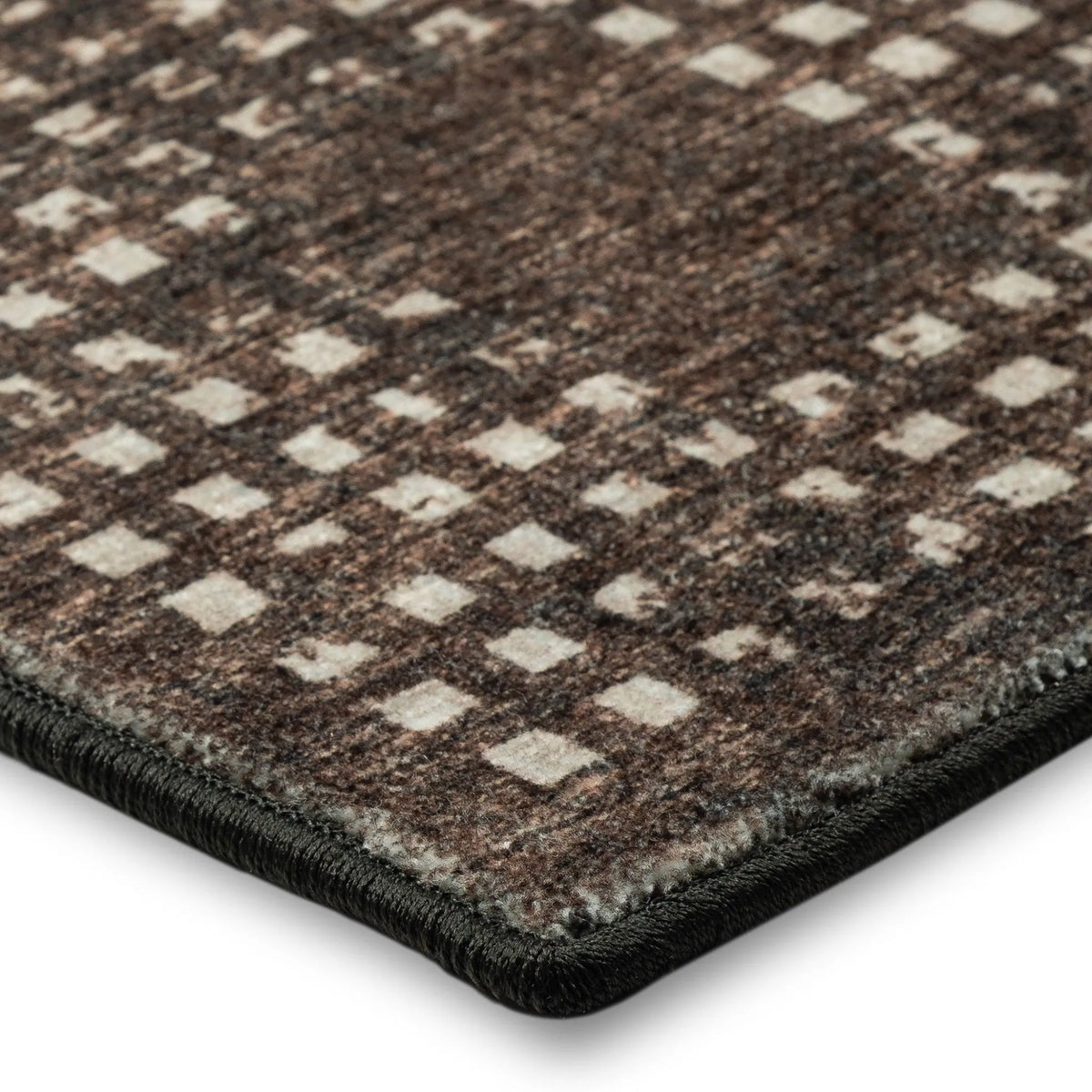 Delano DA1 Chocolate Rug - Rug & Home