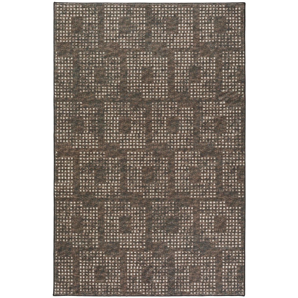 Delano DA1 Chocolate Rug - Rug & Home