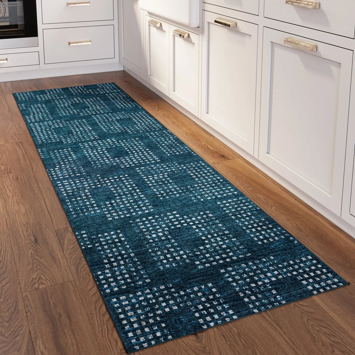 Delano DA1 Navy Rug - Rug & Home