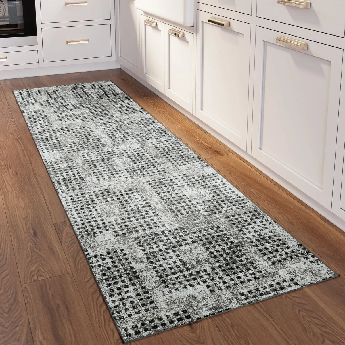 Delano DA1 Pewter Rug - Rug & Home