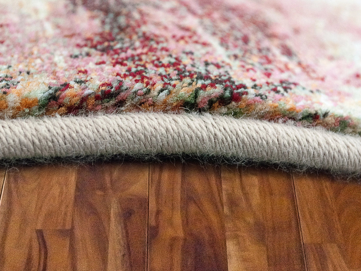 Eclipse 63393-6474 Beige/Rust Rug