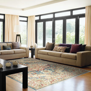 Juno 6882-530 Navy/Red Rug