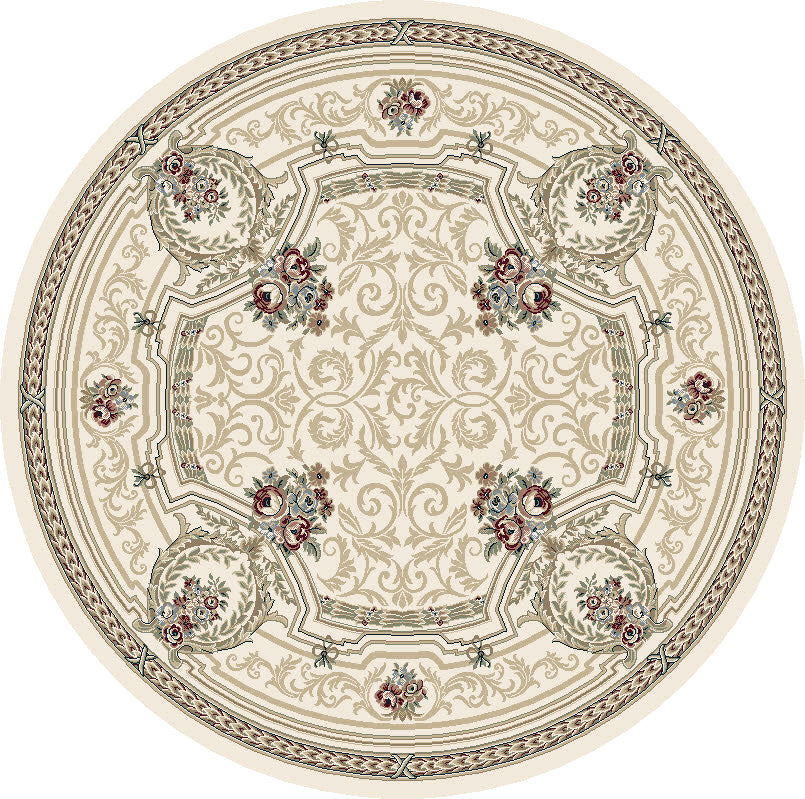 Ancient Garden 57091 Ivory Rug