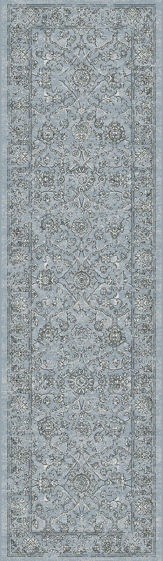 Ancient Garden 57136 Steel Blue Cream Rug