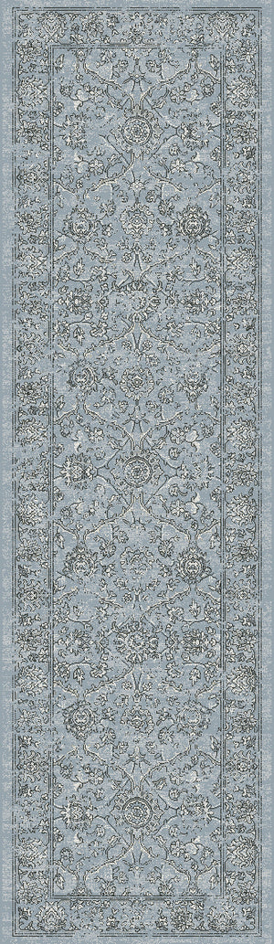 Ancient Garden 57136 Steel Blue Cream Rug