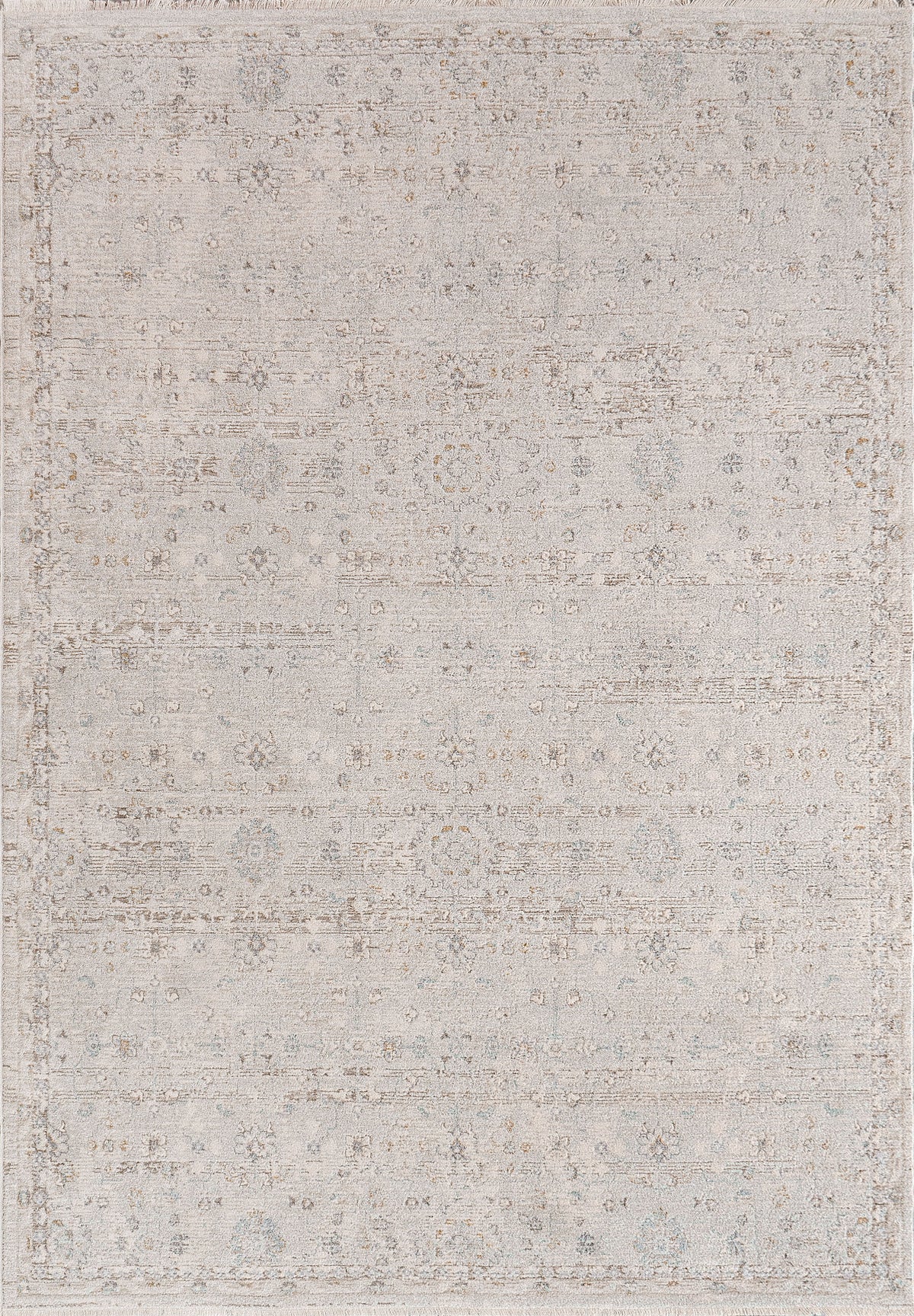 Irving 15556 Light Grey Beige Rug