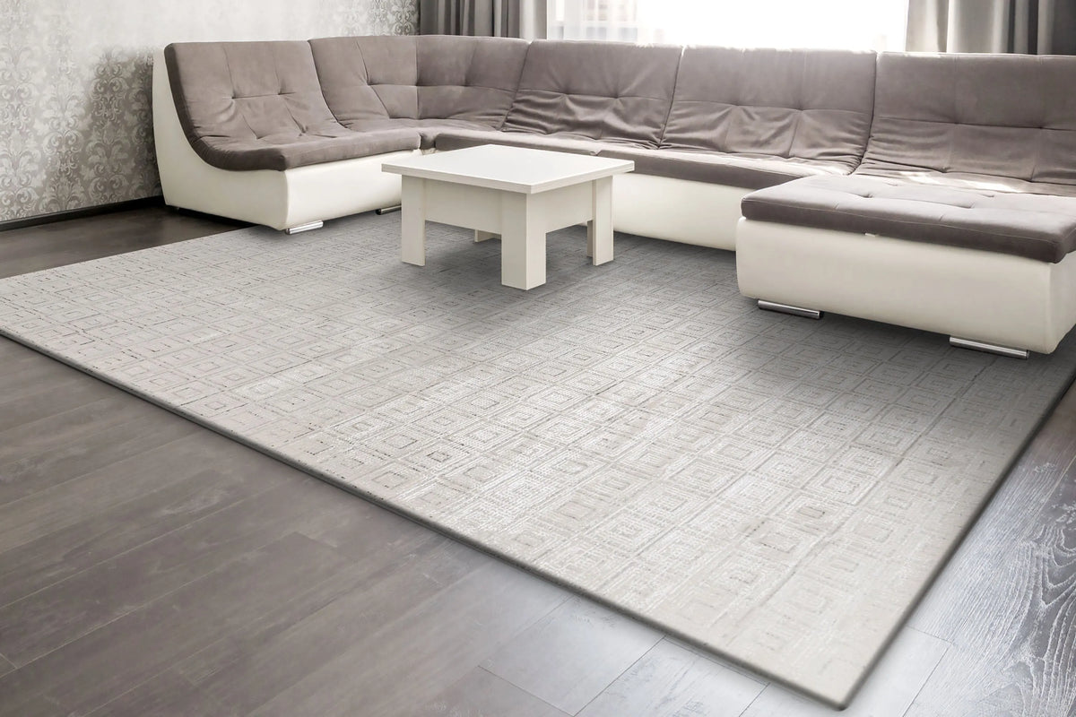 Whistler 7125-190 Ivory/Grey Rug