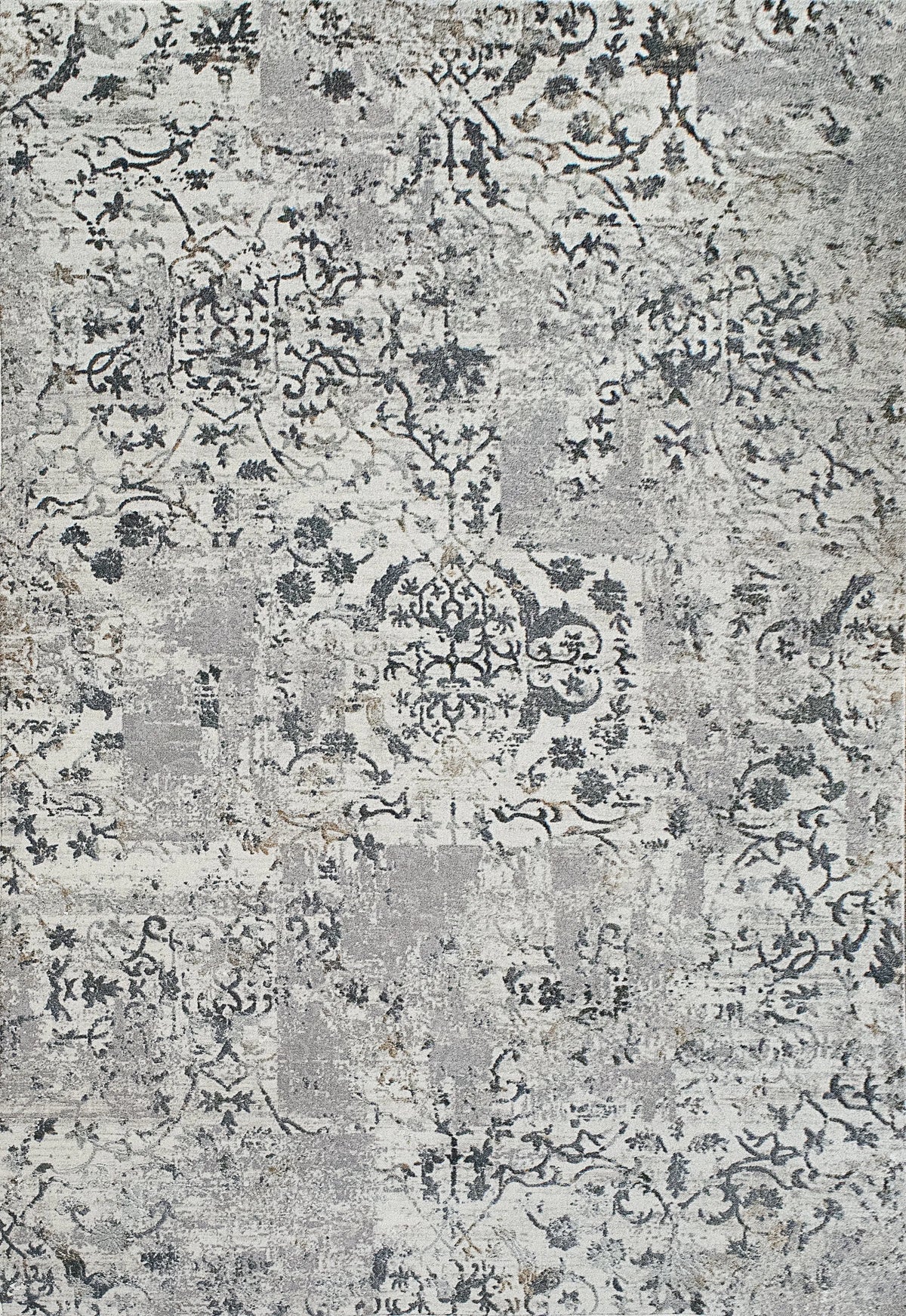 Quartz 25010-190 Light Grey Rug