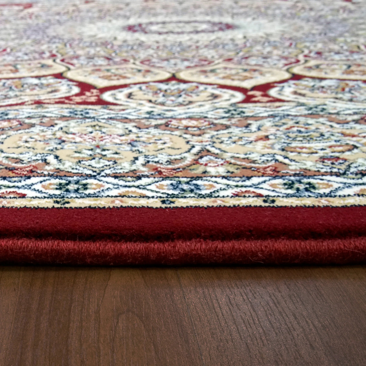Ancient Garden 57090-1484 Red Rug