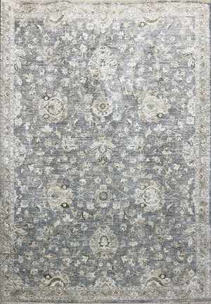 Milano 12502 Navy Ivory Beige Rug