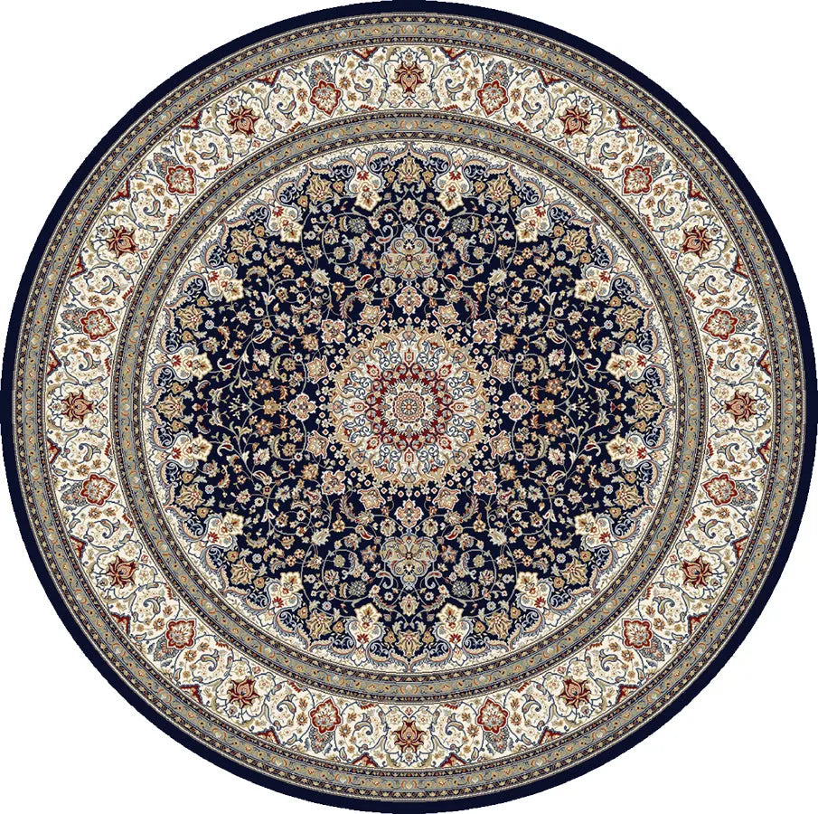 Ancient Garden 57119-3434 Blue/Ivory Rug