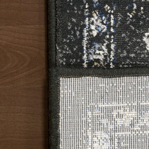 Ancient Garden 57126-3636 Charcoal/Silver Rug