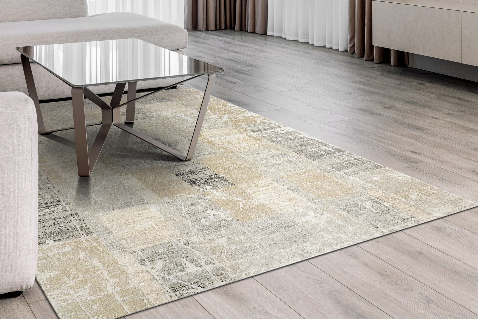 Annalise 7610-989 Grey/Beige Rug