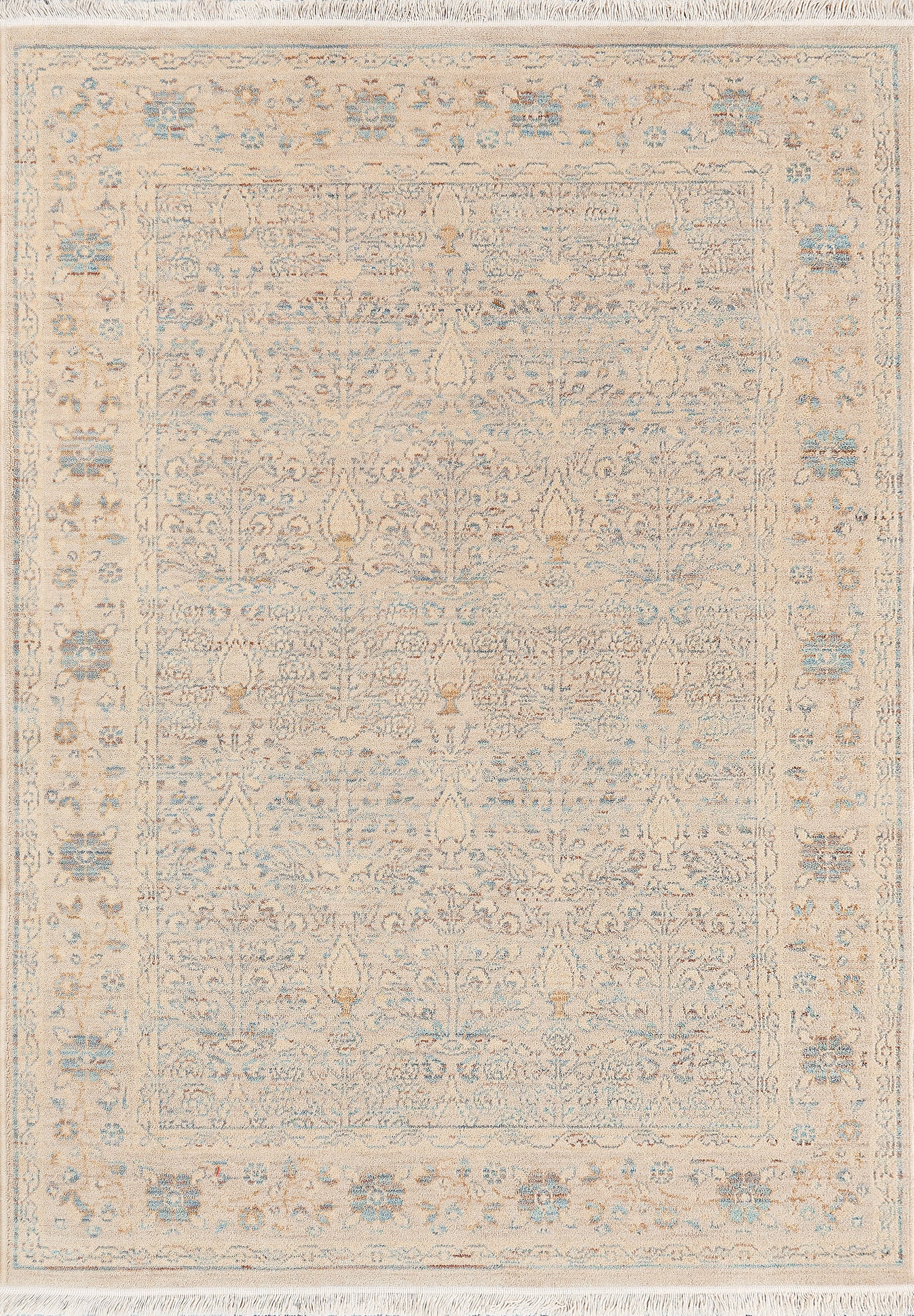 Wade 18605-899 Beige/Grey Rug