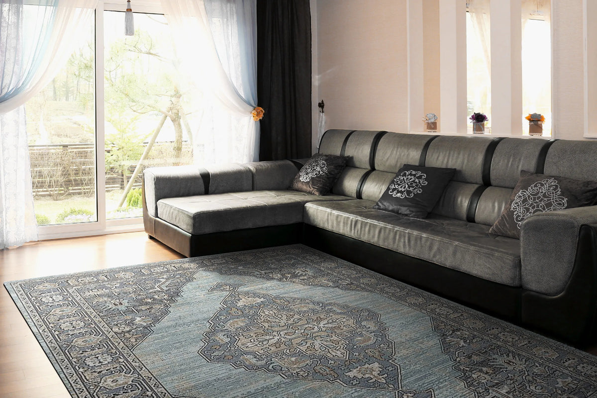 Jazz 6792-580 Blue/Beige Rug