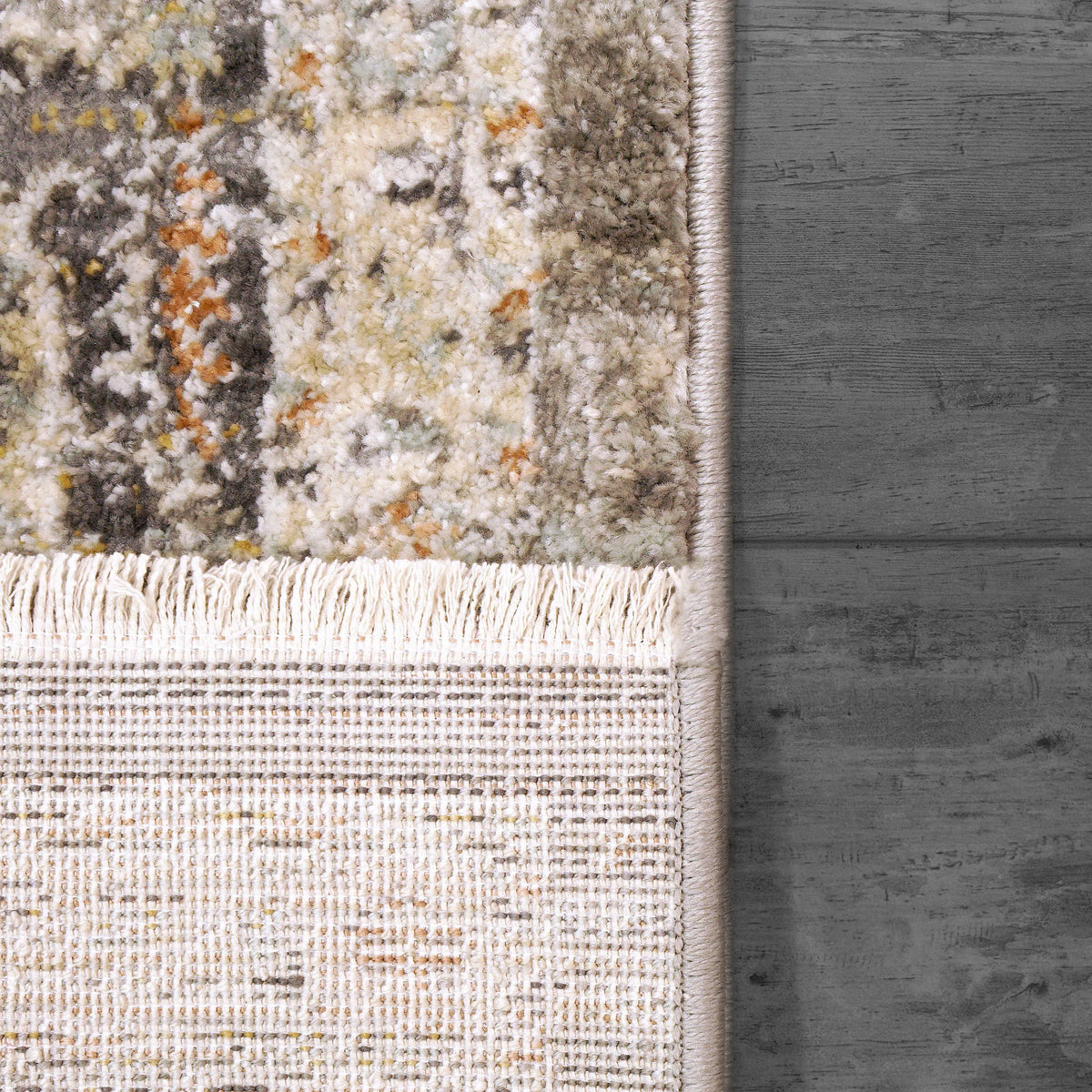 Rojin 4182-990 Grey/Dark Grey Rug