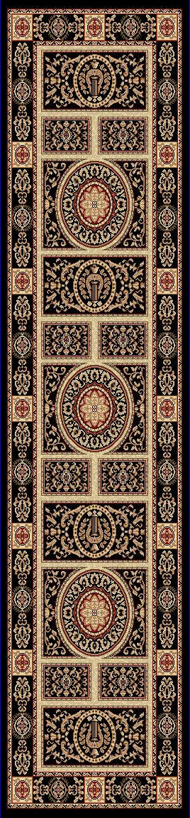 Legacy 58021-090 Black Rug