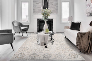 Marina 8057-190 White/Grey Rug