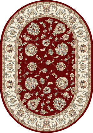 Ancient Garden 57365-1464 Red/Ivory Rug
