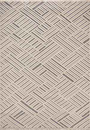 Seville 3608-190 Ivory/Grey Rug