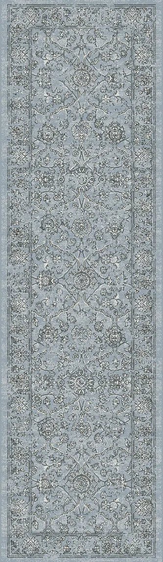 Ancient Garden 57136-4646 Steel Blue/Cream Rug
